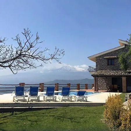Etna Mare - Pool In Peaceful Location With Breathtaking Views Of The Sea, Mt Etna & - Taormina